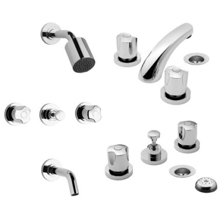 0900.03/B6 Pampa – Kit de grifería para baño