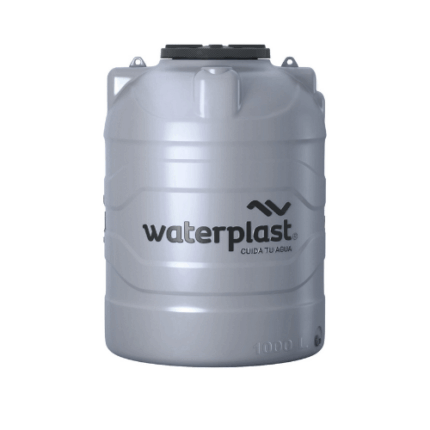 Tanque Waterplast 1000lts Residencial Gris